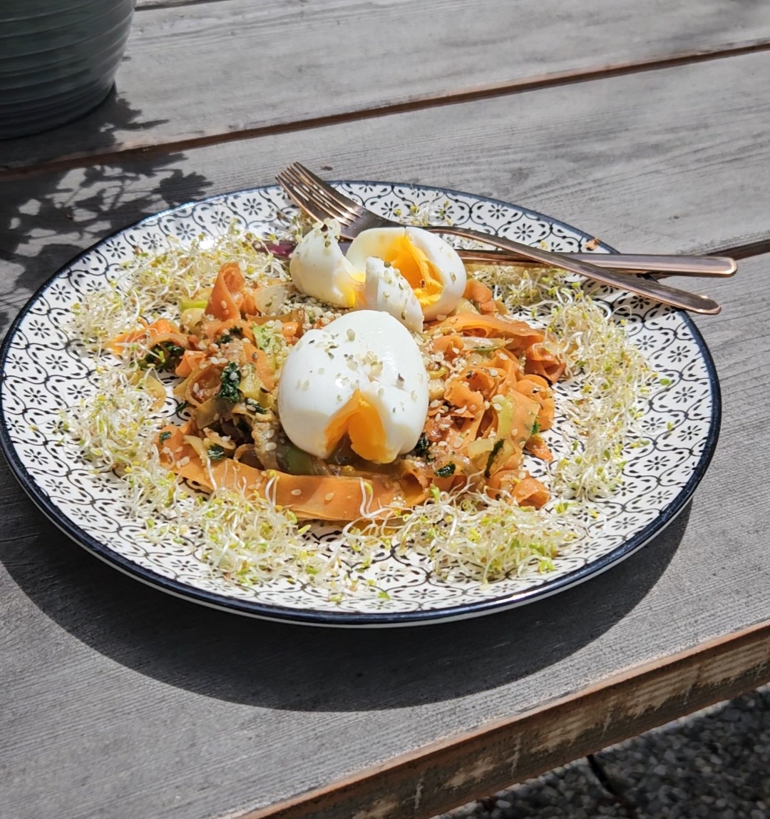 Assiette veggie, rapide et riche en protéines